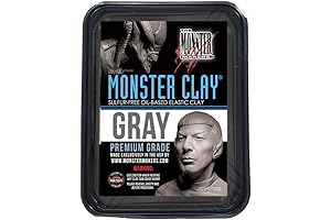 Moldable Masterpiece: Monster Clay Premium Grade Modeling Clay