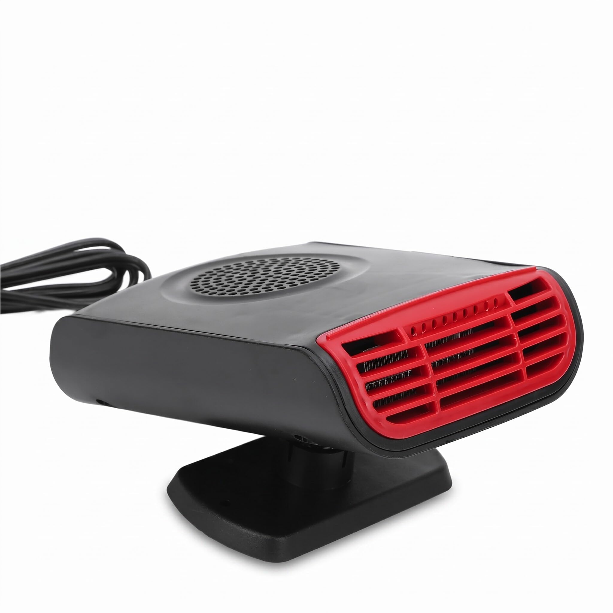 Chauffage de Voiture Portable, Désembueur et Dégivreur de Pare-brise 12 V 150 W, Ventilateur de Chauffage et de Refroidissement Rapide 2 en 1, à Brancher sur L'allume-cigare pour
