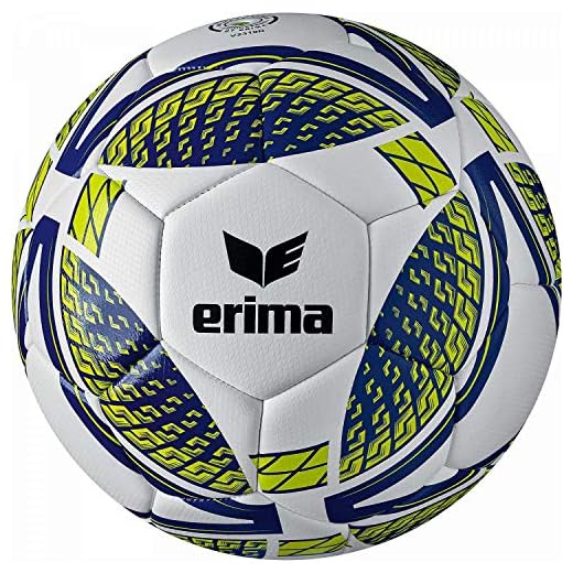 Erima Unisex Erwachsene Senzor Training Fußball, New Navy/Lime, 5