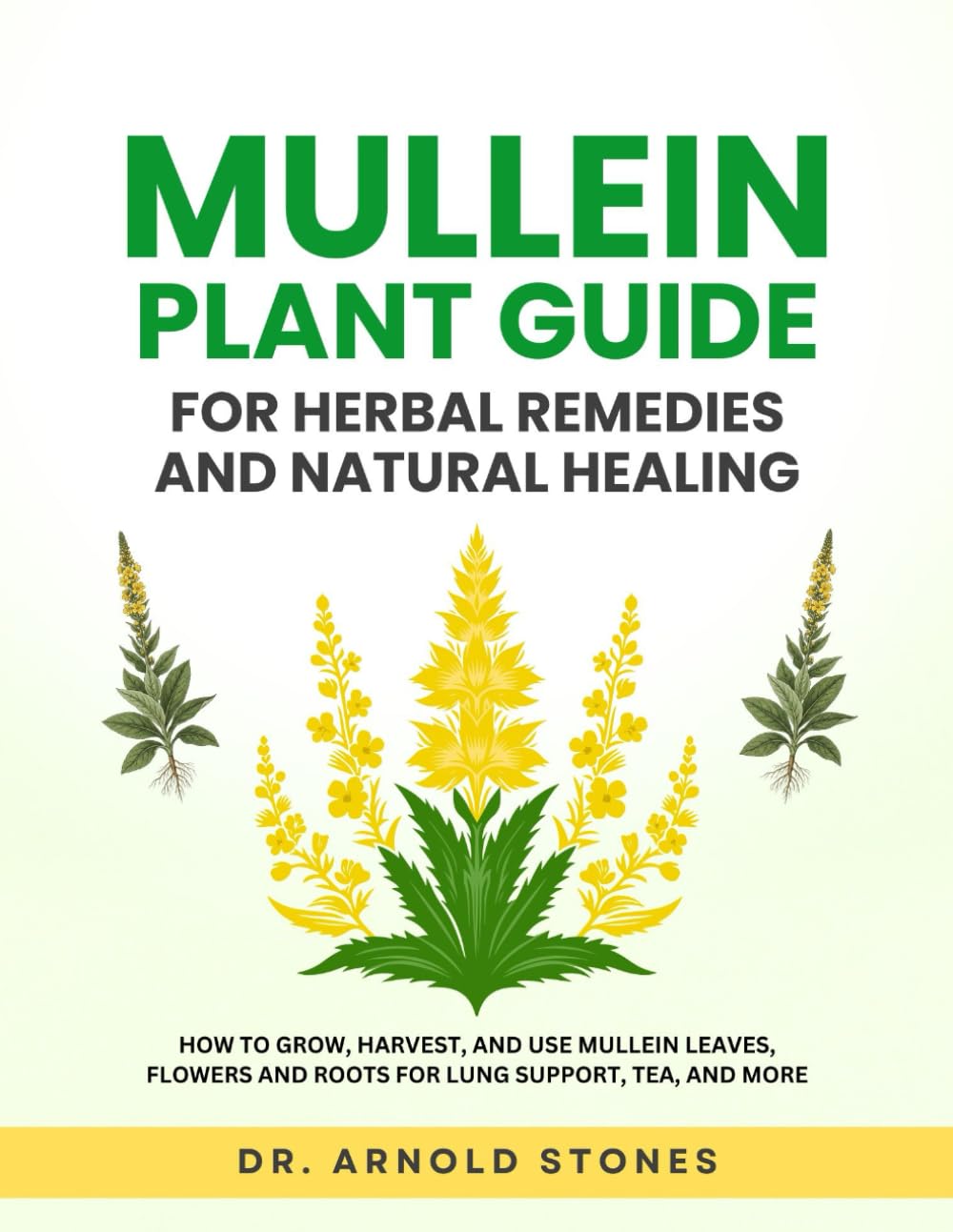 MULLEIN PLANT CARE GUIDE FOR HERBAL REMEDIES AND NATURAL HEALING: Grow, Harvest, and Use Mullein Leaves, Flowers, and Roots for Lung Support, Tea, and More      Paperback – July 17, 2025