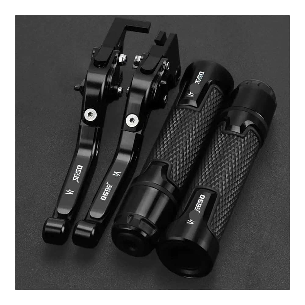 Mlioju A Motorcycle Clutch Lever Motorcycle Brake Handle Ve&Rsys650 Djustable Clutch Brake Levers For Ve&Rsys650cc Versy S650 2006 2007 2008