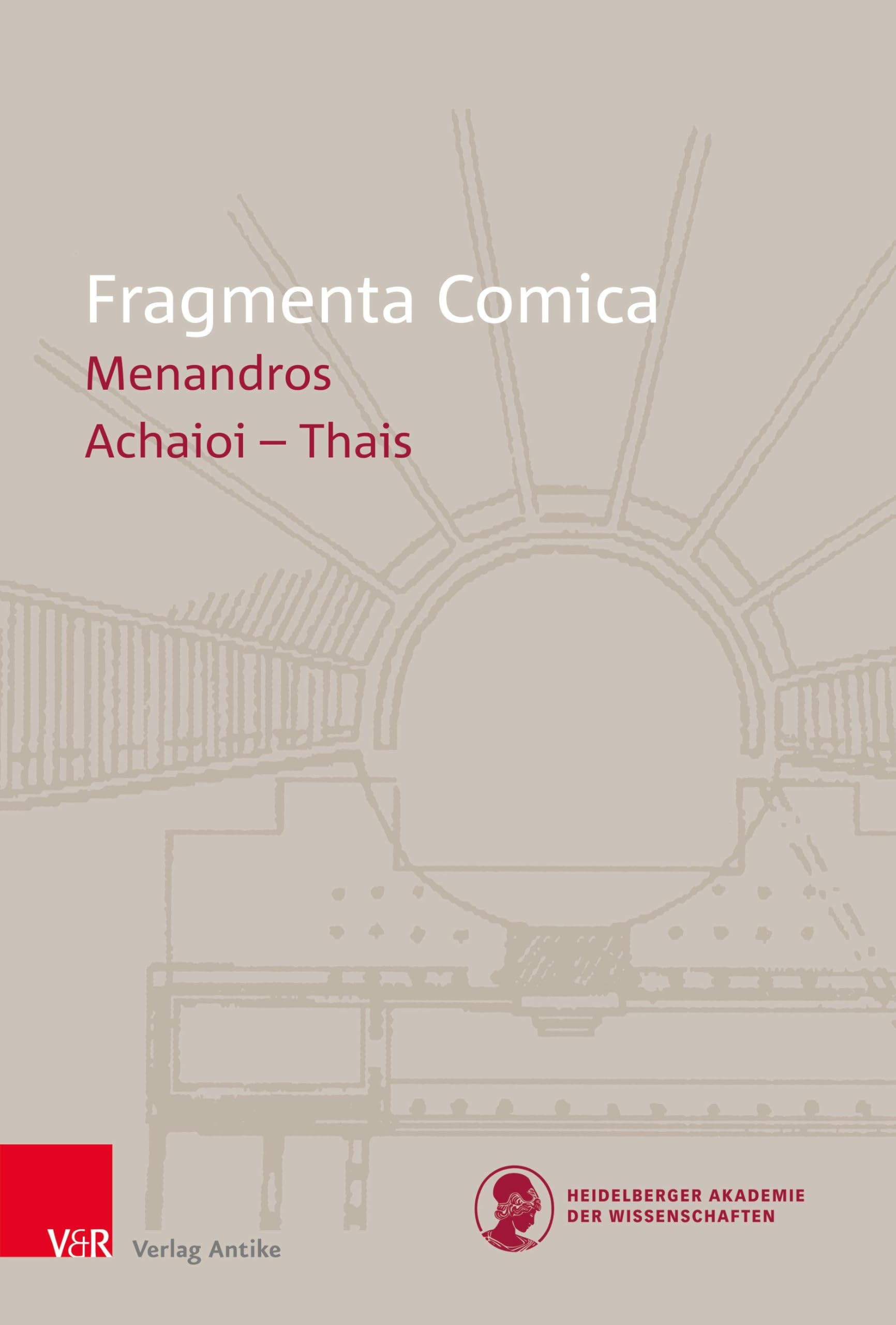 FrC 24.4 Menandros: Achaioi - Thais (frr. 89-169)