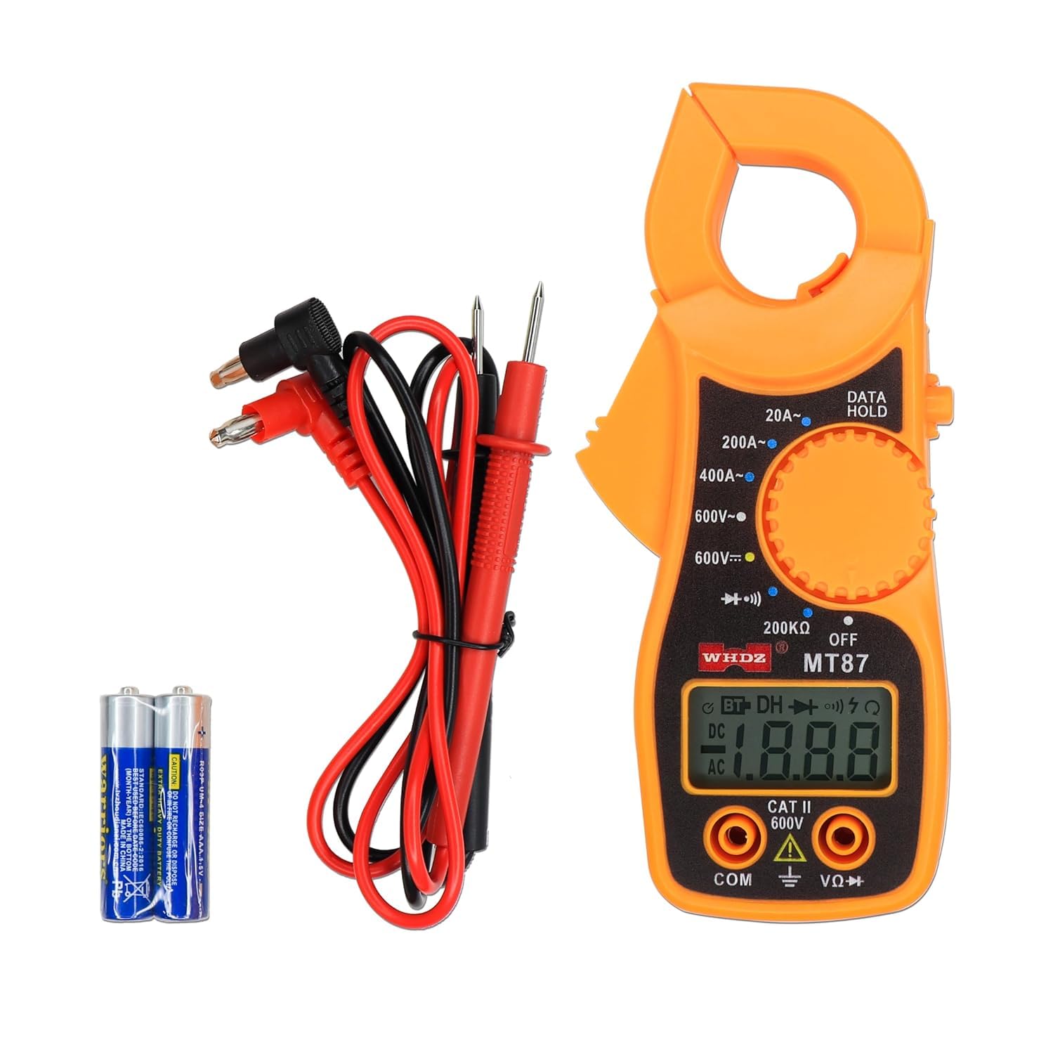 MT87 2000 Counts LCD Digital Clamp Multimeter-image-13