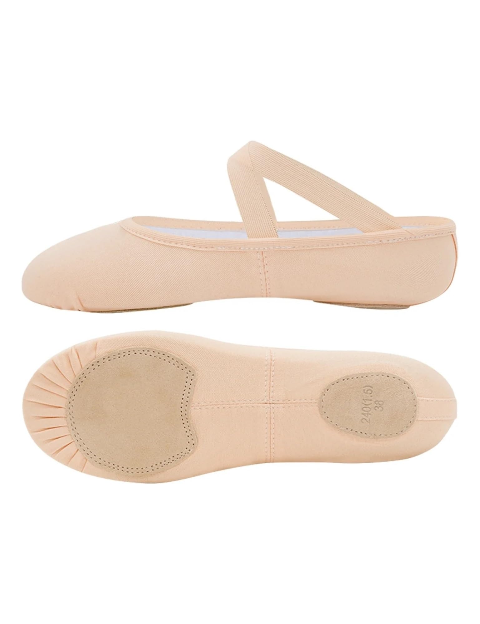 Generisch Ballettschuhe Ballettschuhe for Damen, Mädchen und Kinder, Ballettpantoffeln, weiche, rutschfeste, Klassische Ballettschuhe