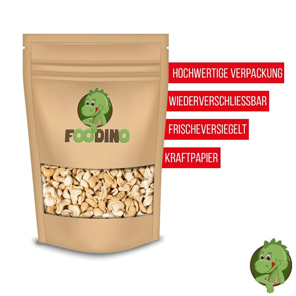 FOODINO 5kg Cashewkerne BRUCH naturbelassen ungeschwefelt große Stücke