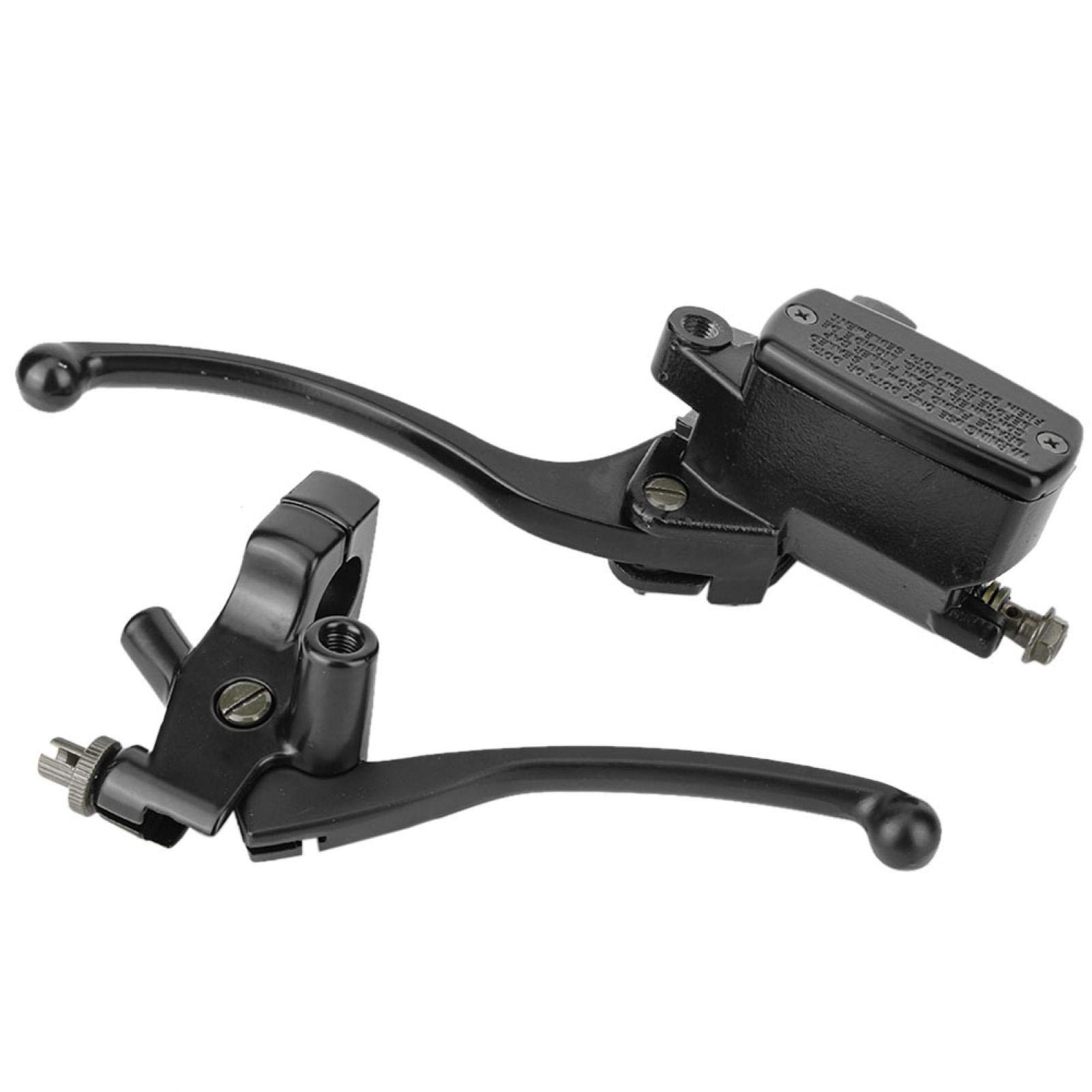 Leviers de maître-cylindre, leviers de maître-cylindre de frein, maître-cylindre d'embrayage de frein, 1 jeu de maître-cylindre de frein de moto 25mm pour Shadow 400/Steed