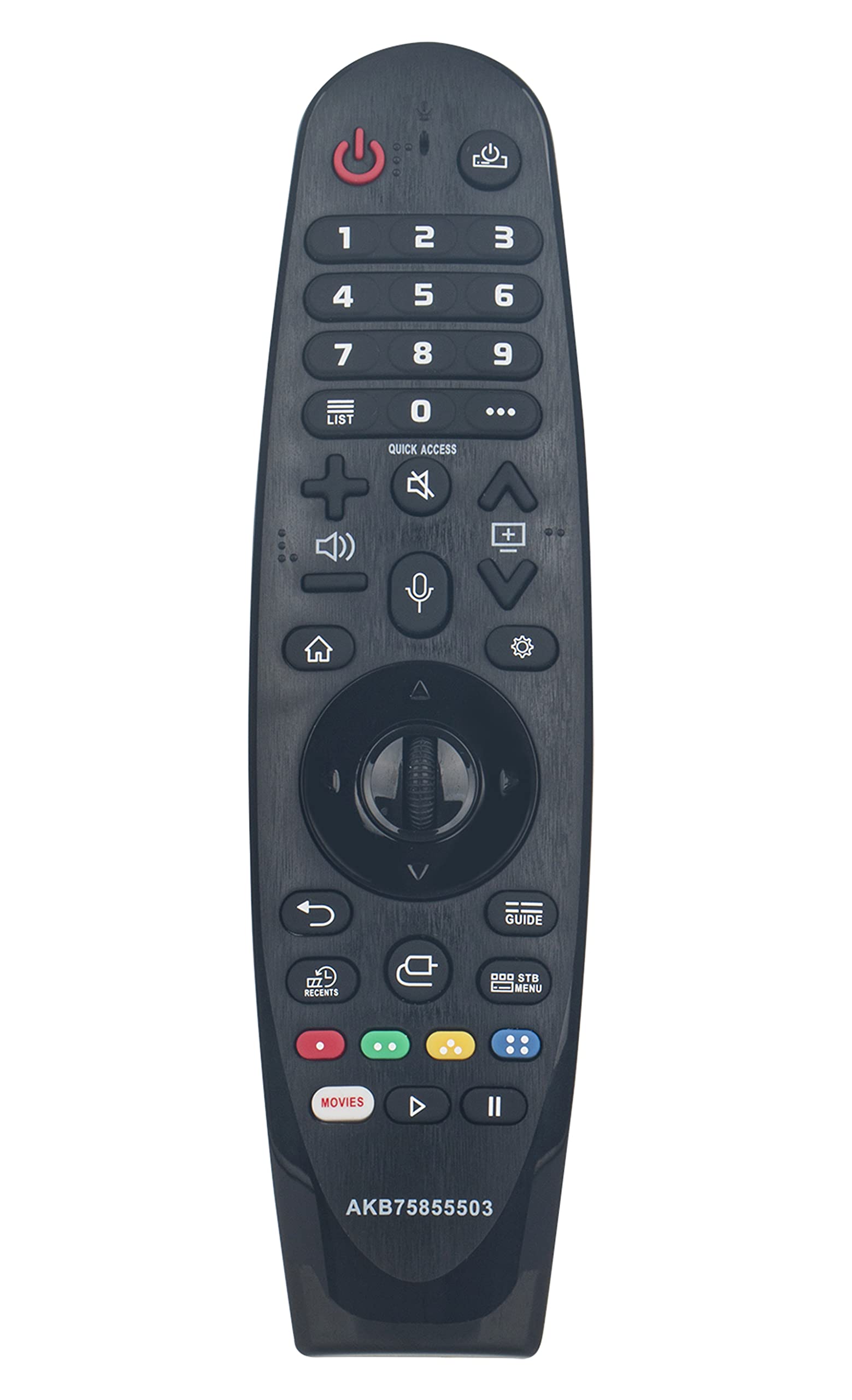 AN-MR20GA MR20GA Replace Voice Remote Control Suit for LG Smart TV 2020 Model Series ZX, GX, CX, BX, NANO99, NANO95, NANO91, NANO86, NANO85, NANO80, UN81, UN73