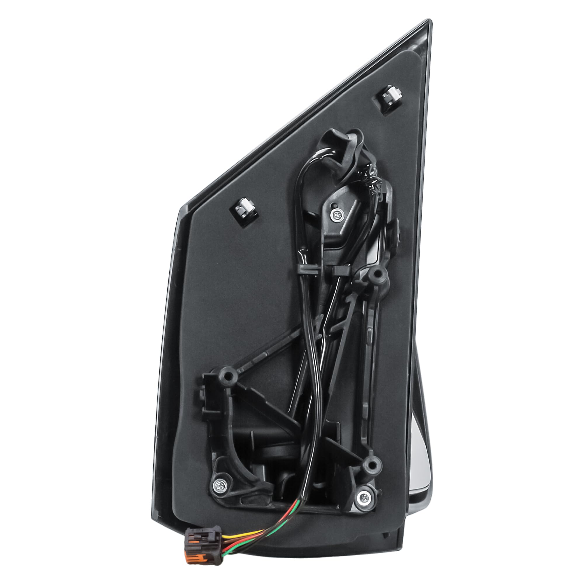 Specchietto retrovisore esterno destro lato passeggero elettrico e termico pieghevole manuale con coperchio opaco nero per Citroen Jumpy, Peugeot Expert, Opel Vivaro, Toyota ProAce 2016-2024