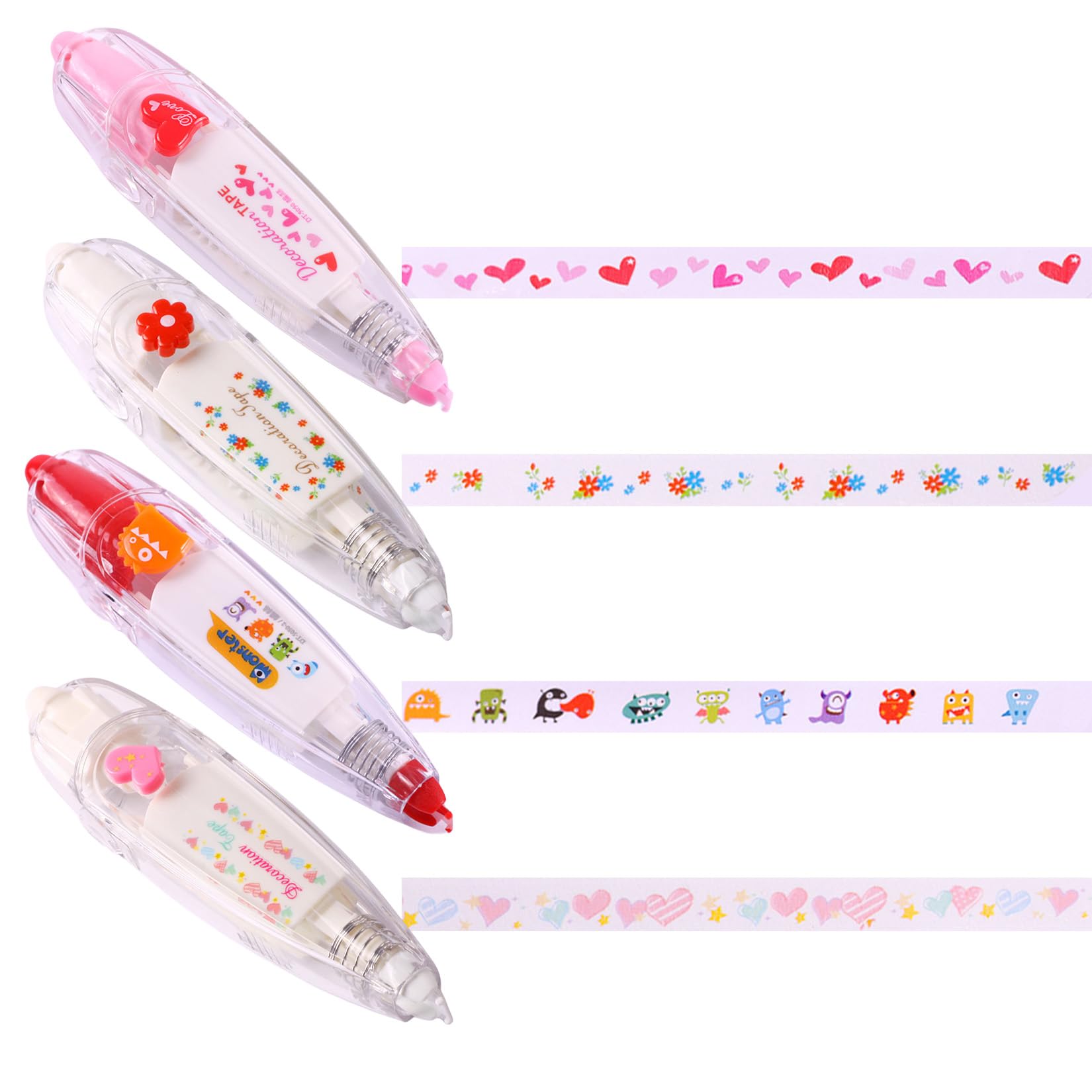 ★ バラ売り可 ★  Su-Yeon  さん　ステッカー　メモ　ペーパー　テープ Amazon.co.jp: デコレーションテープ ラッシュ式 粘着テープ クリック