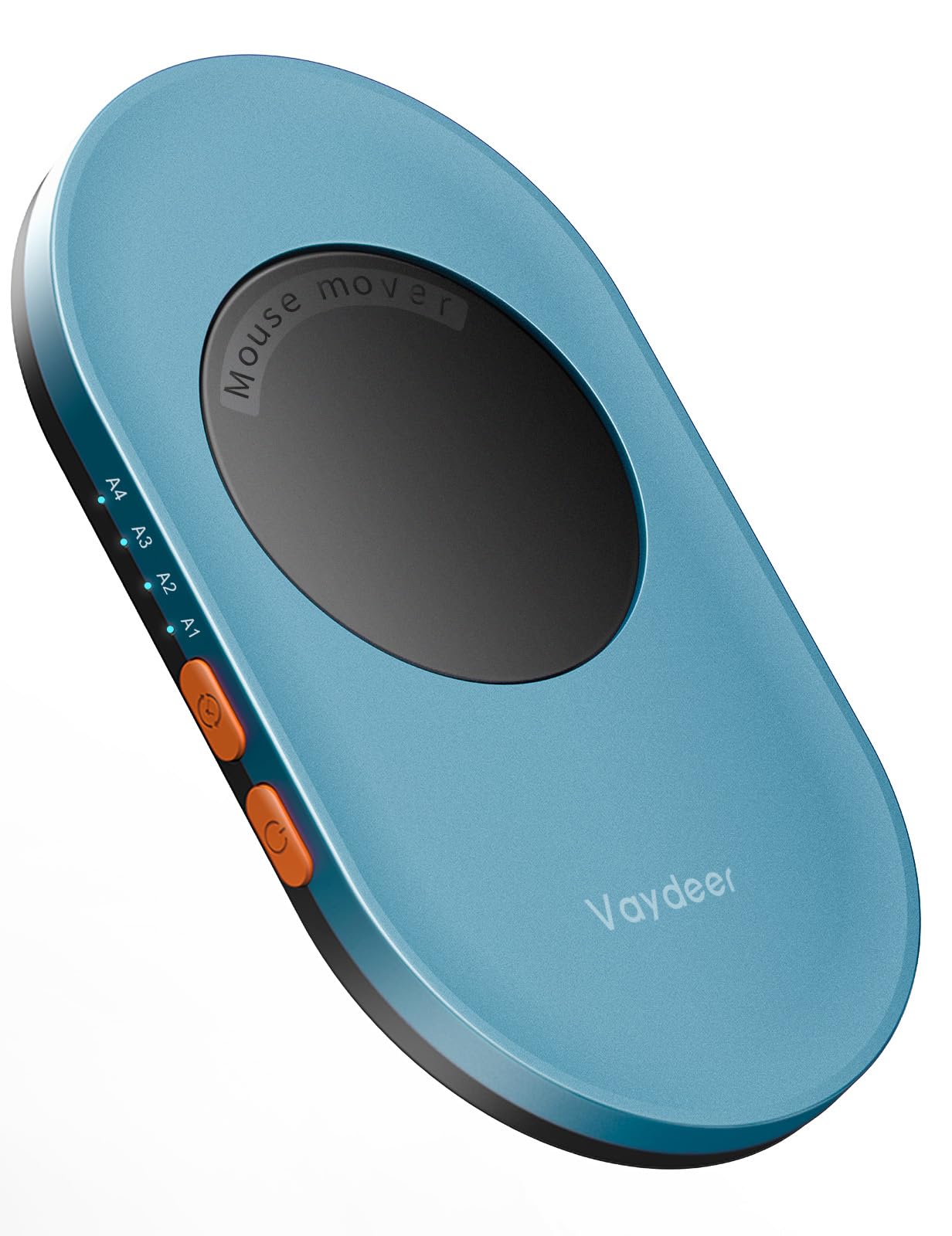 Vaydeer Ultra Slim Mouse Mover, Air 3 Mouse Jiggler with Adjustable Interval Timer, Undetectable & Noiseless, Simulates Realistic Movement,