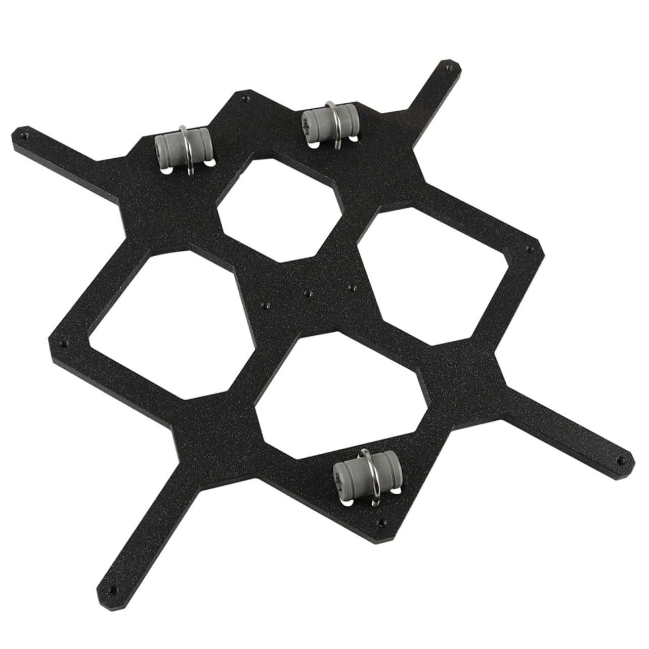 1satz Drucker Zubehörset Für Prusa Y-achse Heizbett Unterstützungsplatte Lmuu Klammer Kit Schwarz Leicht Glatt Und Anodisiert Für Optimale Benutzererfahrung