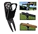 Golf Cigar Holder Golf Cart - Magnetic Golf Cart Cigar Holder Clip Keeps Your Cigar Safe - 6 in 1 Golf Divot Tool and Ball Marker - Cigar Clamp Golf Cart