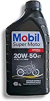 Oleo para Moto Mobil 20w50 mineral 1L lande fazer titan