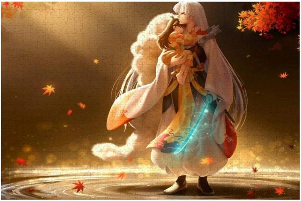 殺生丸キッズ木製パズル大人1000個非常に難しいアニメパズルおもちゃ 限定価格セール