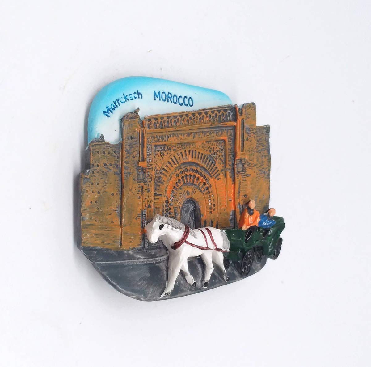 Magnete per frigorifero 3D Marocco Regalo souvenir Collezione di