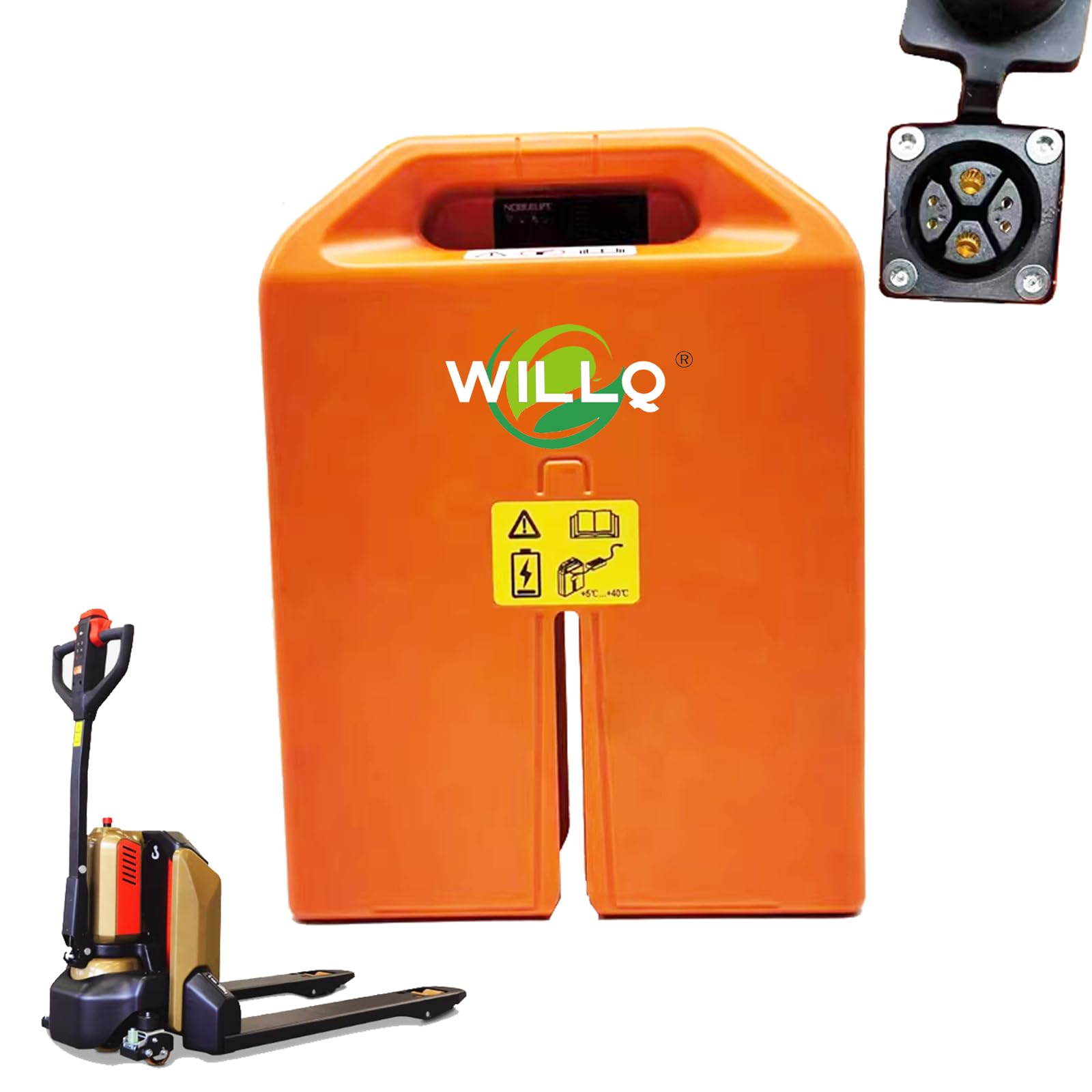 Batterie lithium 48V 24V 20Ah 36Ah transpalette PTE15N PTE20N