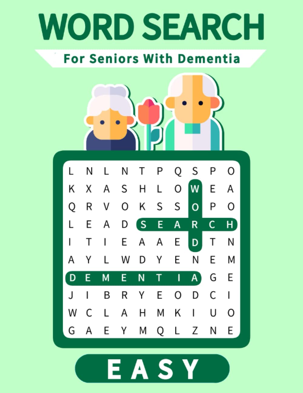 Buy Easy Word Search For Seniors With Dementia Activities and Puzzles