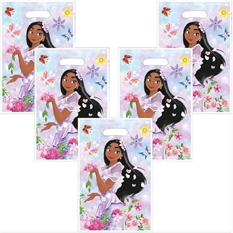 30Pcs Encanto Birthday Party Supplies, Isabela Themed Birthdays Decorations Party Gift Bags...
