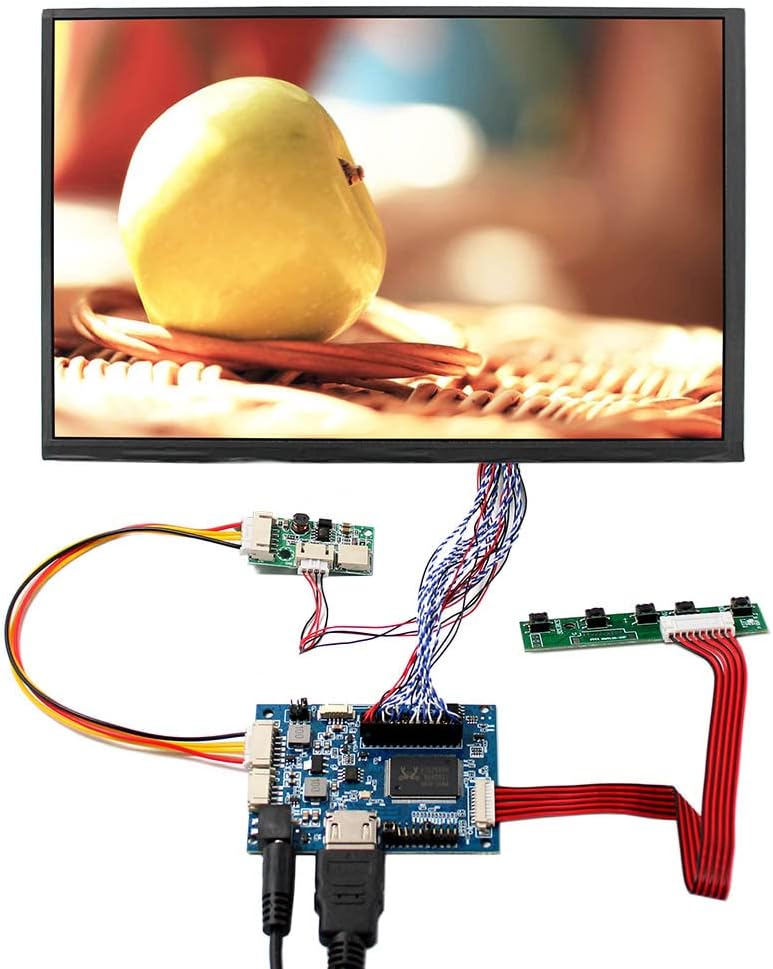 10.1 inch 1920X1200 400nit VS101WUM-N20 IPS LCD Screen and Audio LVds Controller Board 45pin