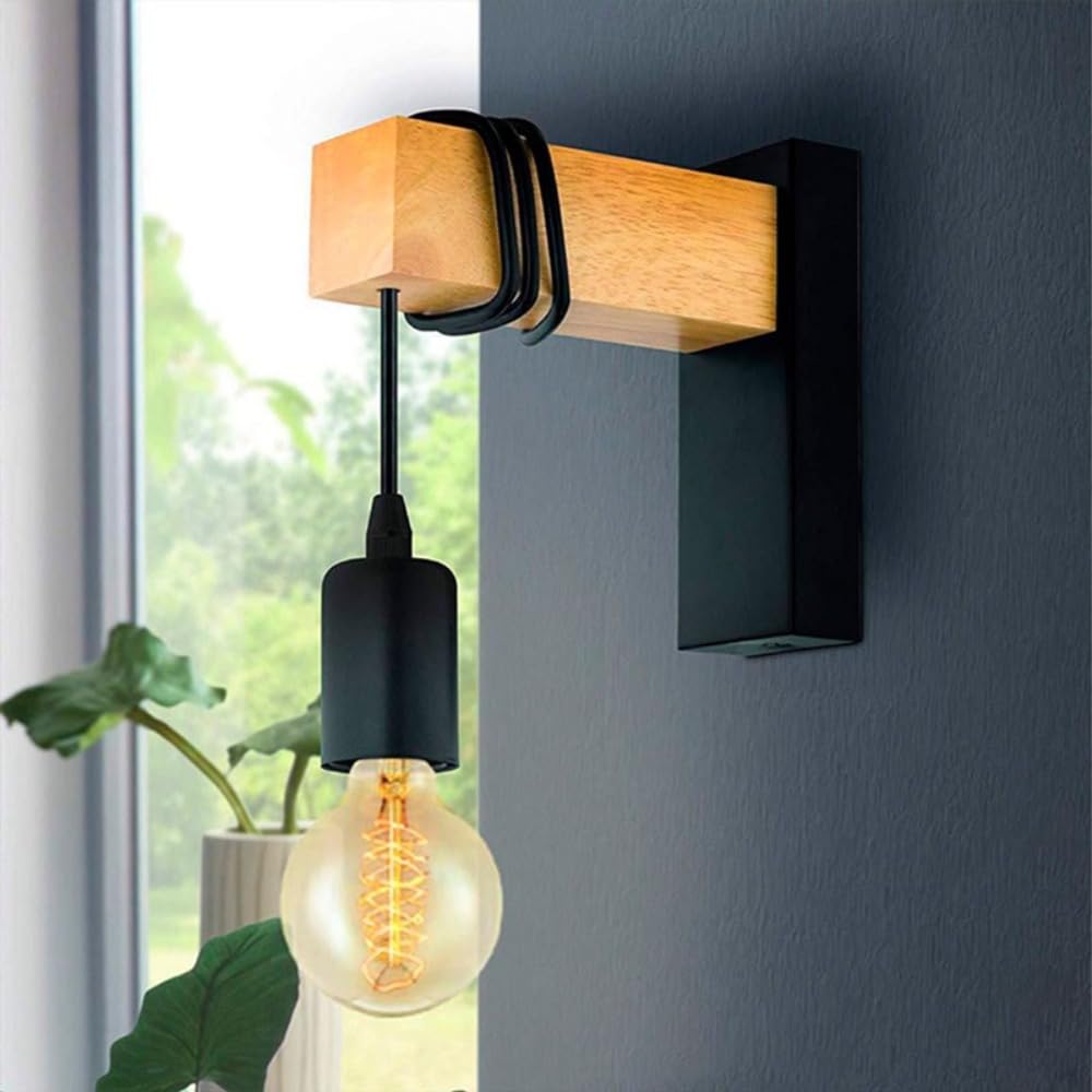 Staande Lamp 31308: Landelijk, Modern, Hout, Bruin