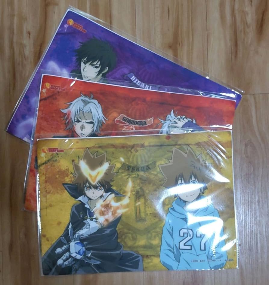 4点セット 家庭教師ヒットマンREBORN！ プレイマット スリーブ 4点セット 家庭教師ヒットマンREBORN！ プレイマット スリーブ