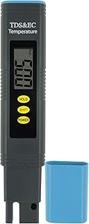 DANOPLUS Digital TDS Meter, Professional 2-in-1 TDS, EC Temperature Water Quality Tester, Ideal ppm Meter for Water, Aquariums,etc.