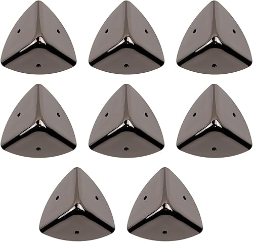 8 protectores de esquina triangular, protección de esquina de gabinete de 1.535 in1.54 pulgadas, protector de seguridad de esquina de mesa de madera disponible en Yaxa Peru