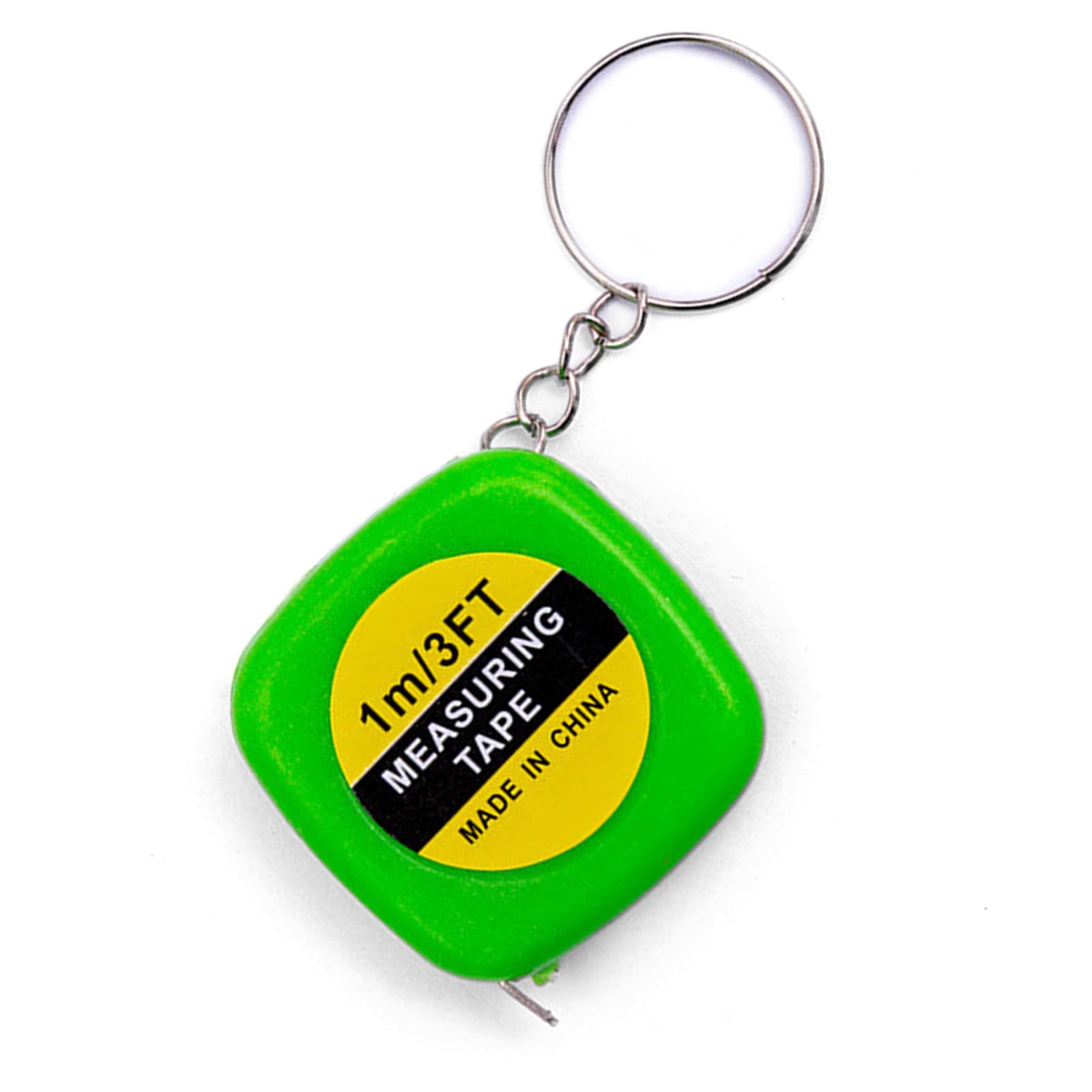 Jiingekk Green Auto Retracting Small Size Tape Measure 1M Portable Pocket Size For Clothing Measurement Double Scale Tape Measure Body Measuring