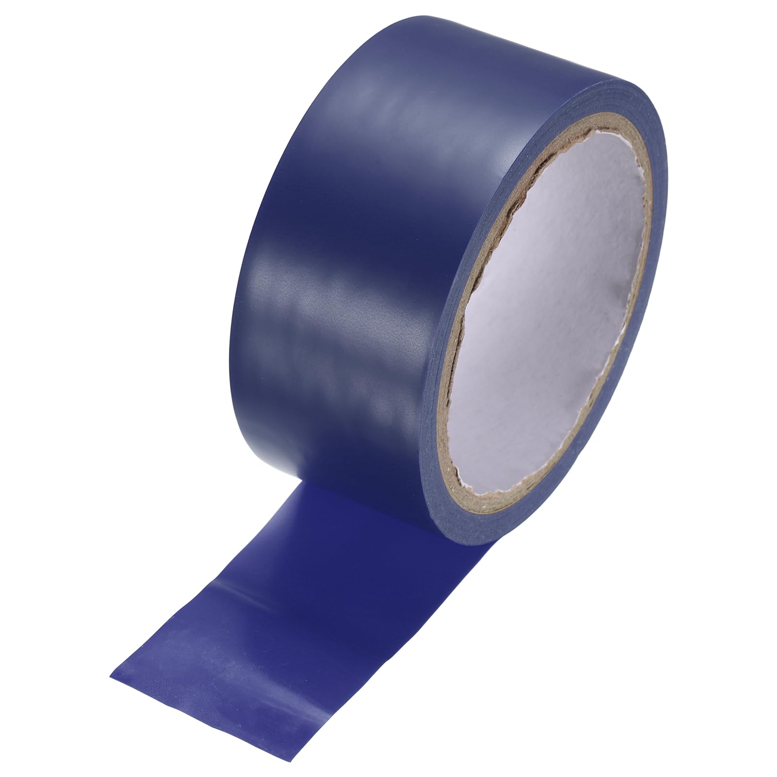sourcing map Vinyl Floor Tape 45mm x 16.5m Non-Abrasive Floor Marking Tape Outdoor Playing Field Marking Equipment for Warehouse Gyms Athletics Restaurants, Blue
