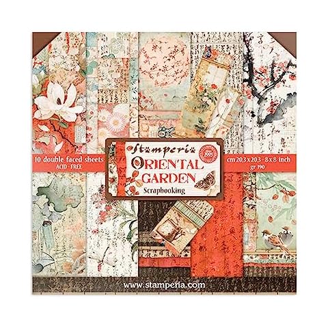 Papier Scrap Stamperia Oriental Garden Cover