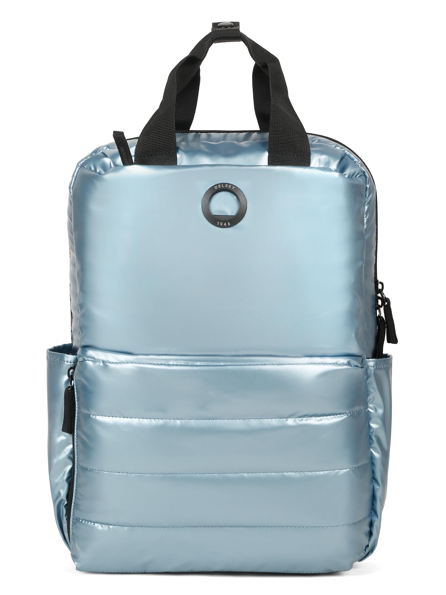 delsey paris Polyester Blue PALOMA Backpack with Global Warranty-2 Years-picture-0