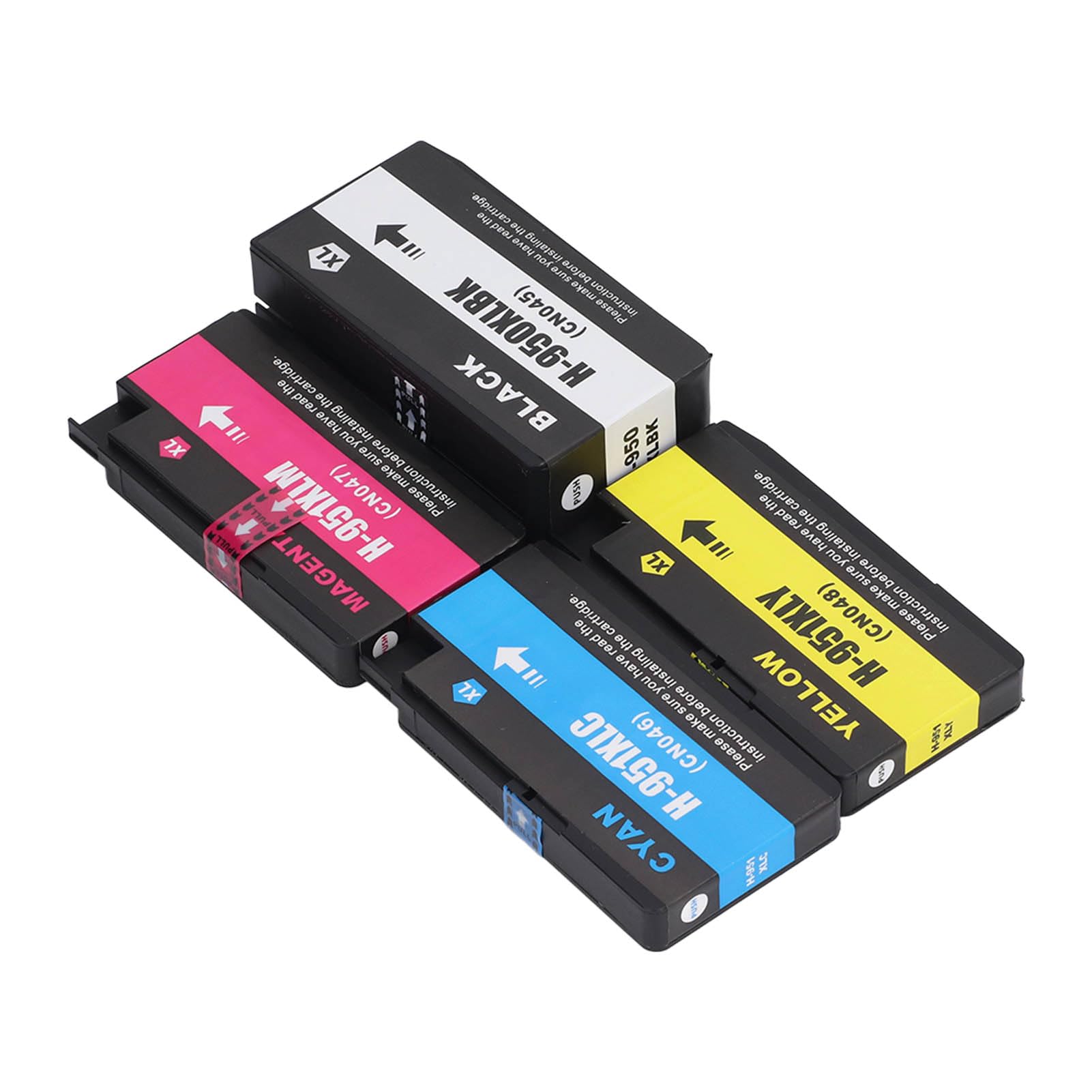 Domary Confezione da 4 Cartucce D'inchiostro, Sostituzione Ad Alta Resa per | 1000 Pagine Nere, 700 Pagine a Colori, Materiale ABS, per Officejet Pro 8600 8610 8620