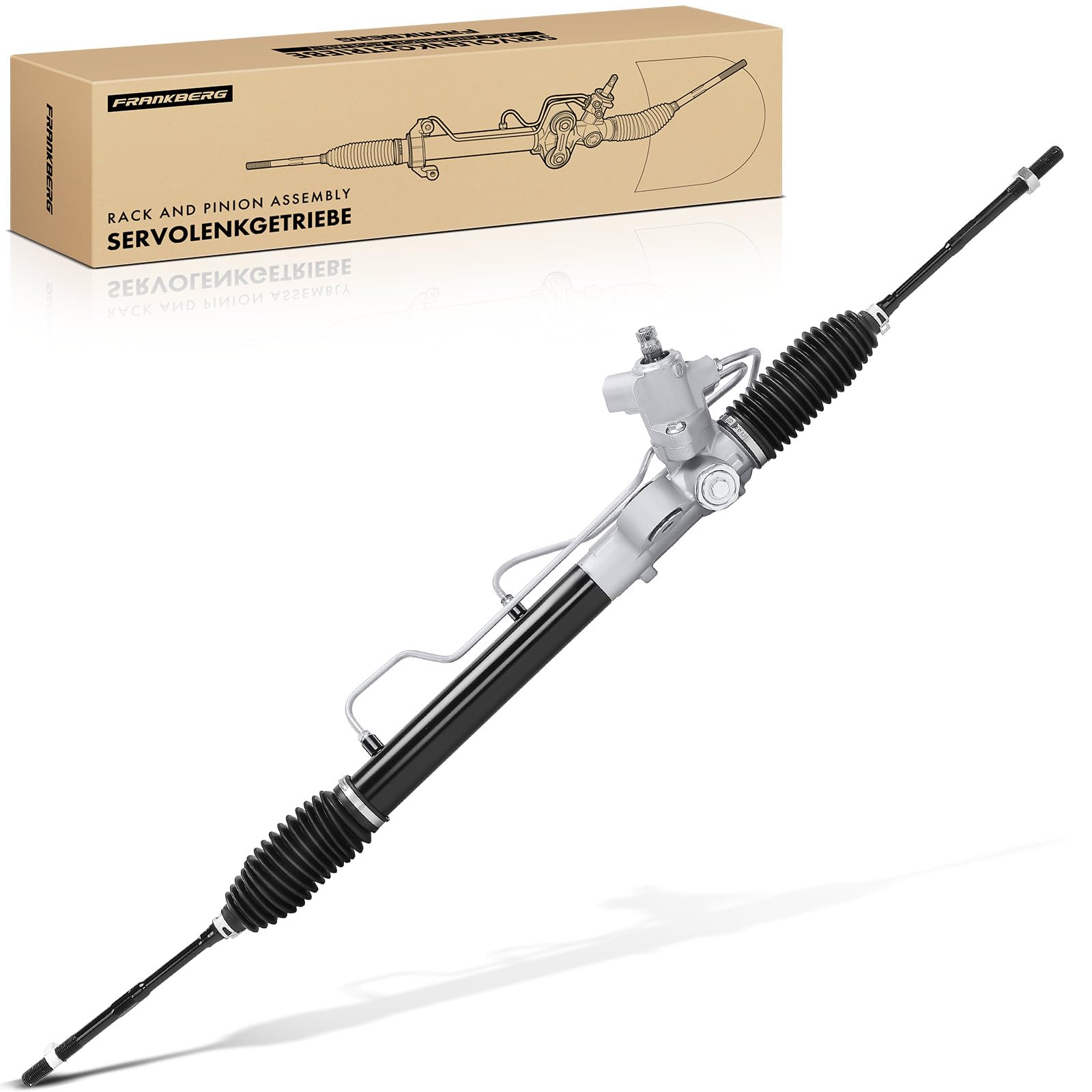 Frankberg Caja de dirección para volante a la izquierda Compatible con Almera II N16 1.5L-2.2L 2000-2006 Almera II Hatchback N16 1.5L-2.2L 2000-2006 Replace# 49001BN012