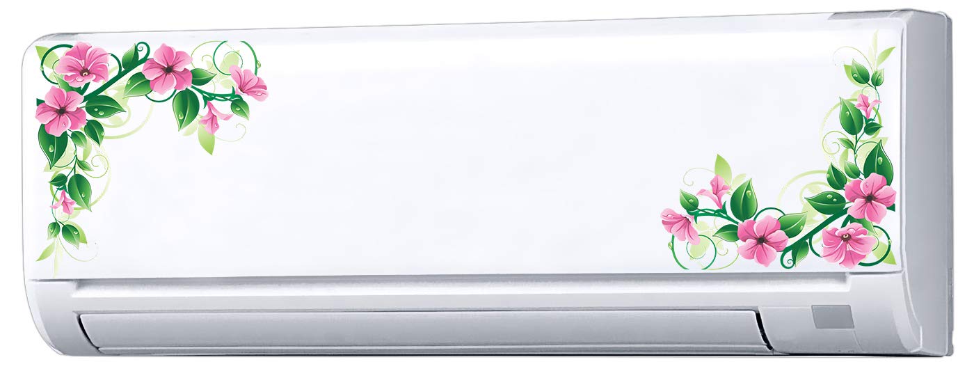Decopix 'ac Sticker Fridge Sticker Wall Sticker Split Ac Stickers Air Conditioner Sticker - Standard Size (Fit for All Models/Sizes/Brands) (Vinyl, Multicolor)' - Sm6004