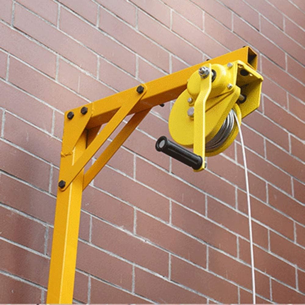 TBVECHI Lifting Tool Stainless Steel Air Conditioner Outside Installation Lifting Tool Bracket Crane Tool 10M