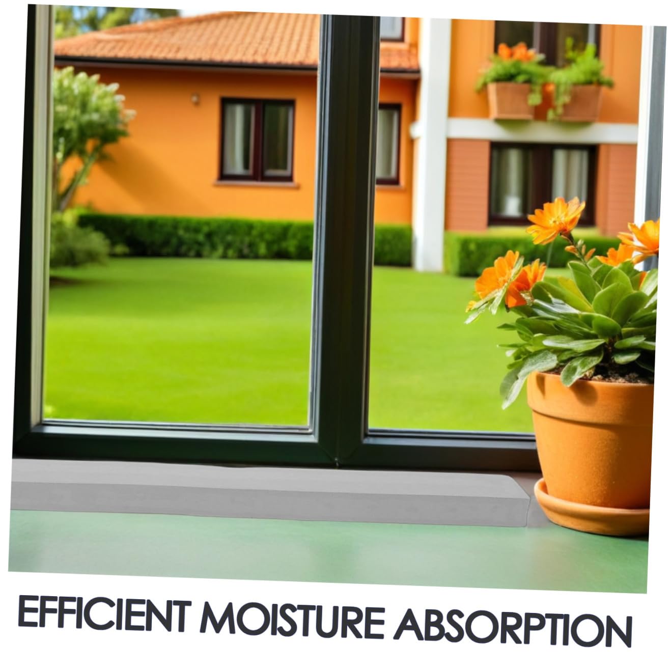 Absedor de Agua para Ventana Alféizar 850x70x30mm Esponja Pva Gris Gruesa Flessibile Tiras Absentes para Cocina Baño Barrera de Condensación a Prueba de Fugas