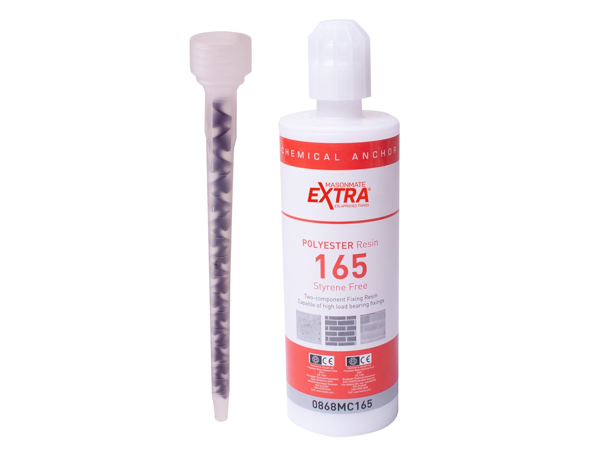 Masonmate Multi Metalmate Chemical Anchor Resin Styrene Free 165Ml