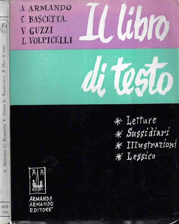  Il libro di testo.