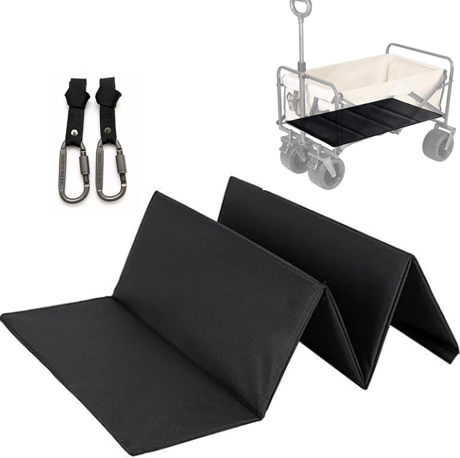 Foldable Wagon Accessories,Camping Cart Lining Pad,Portable Replacement Multifunctional, Premium Lightweight, Trolley Cart Accessories Folding Wagon Pad image 5