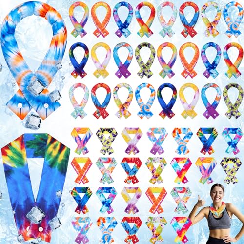 Image of Geyoga Cooling Neck Wraps Cooling Scarf Wrap Bandanas for Summer Women Men Walking Riding Outdoor