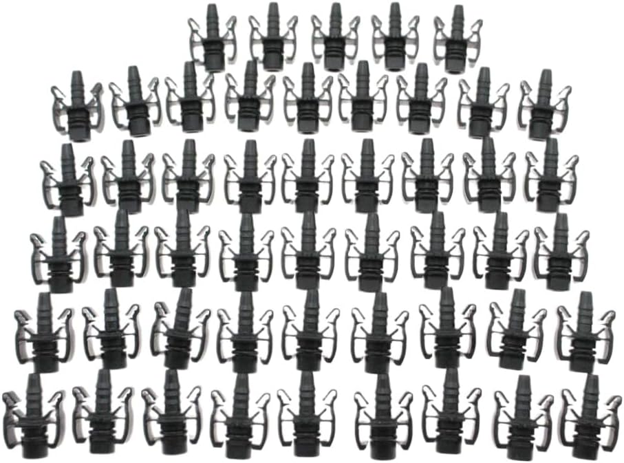 10 50 100 Car Expansion Water Tank Hose Connector Straight Adapter Fitting for Universal Automotive Water System Accessories(50pcs)