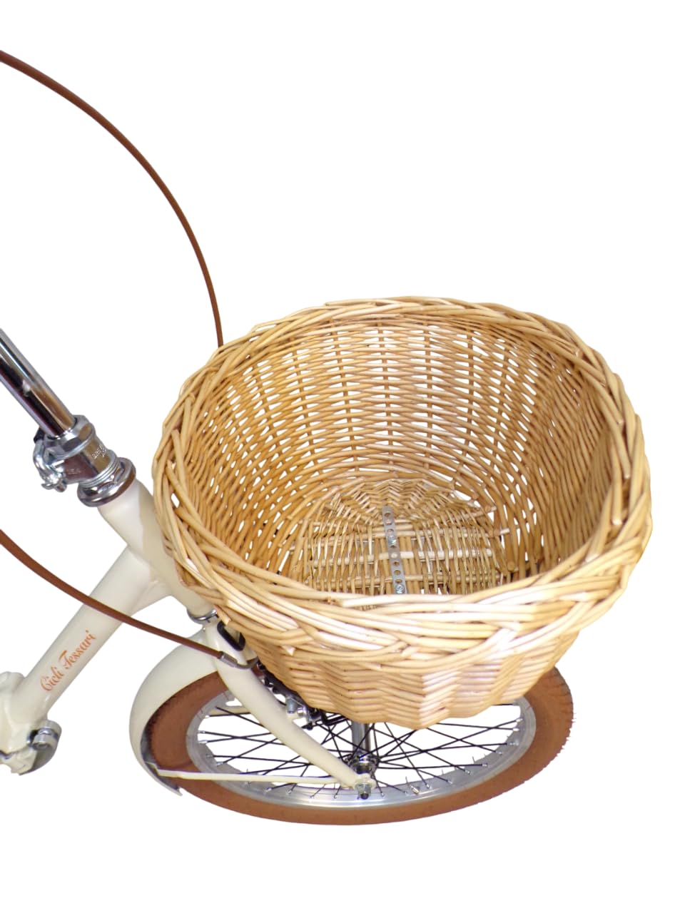 vélo pliant vélo de marche Graziella car-bike avec panier avant (BEIGE)