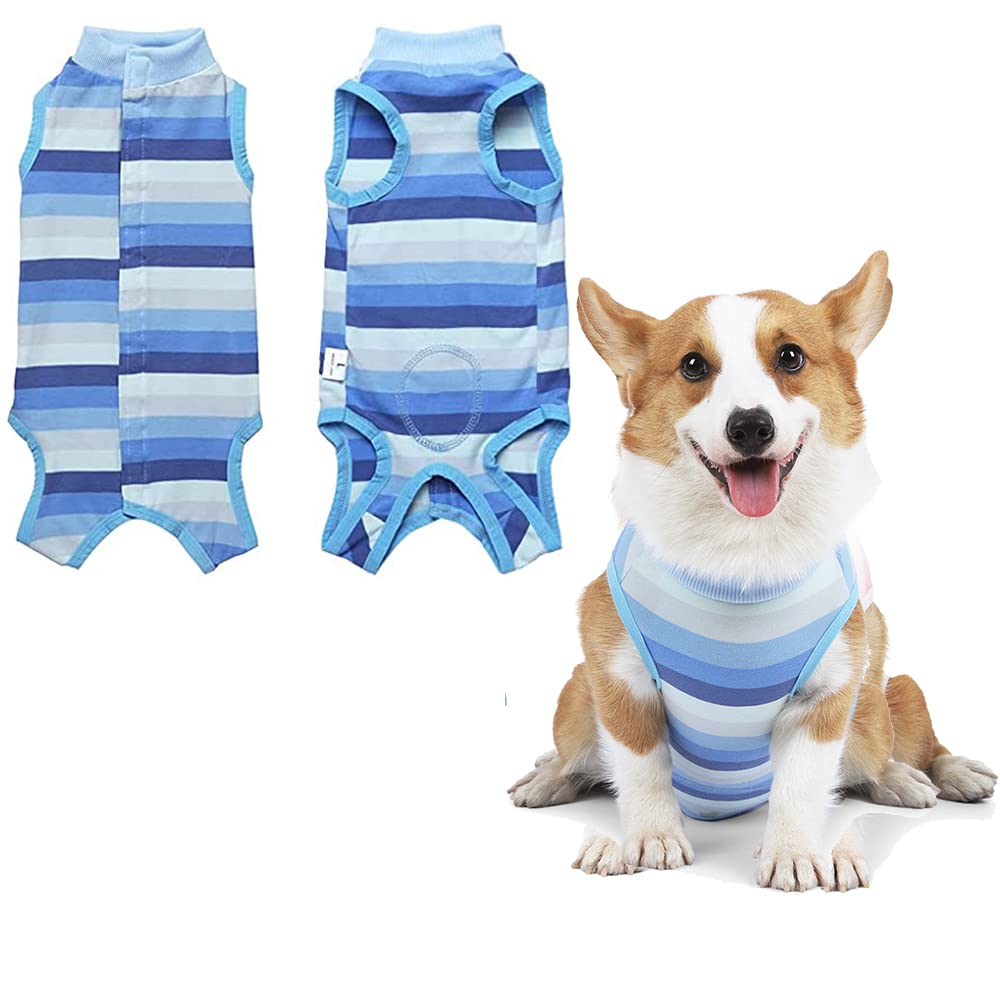 Amazon | YOASONEK 犬用 術後服 術後カバー服 保護服 ボタンタイプ 犬