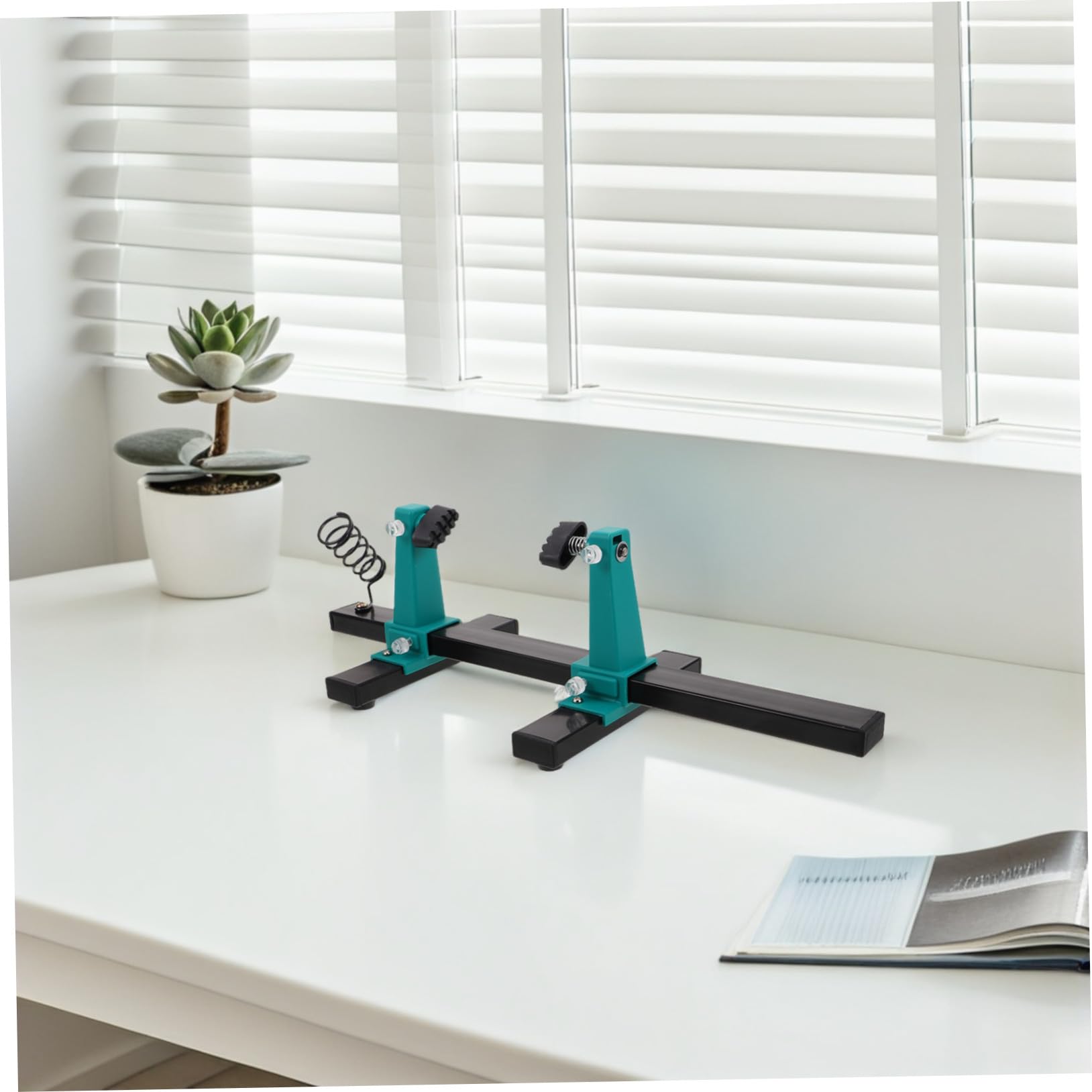 Alipis Soporte Ajustable para Soldadura de Placas Pcb Base Estable con Clip Seguro para Reparación Electrónica Compacto y Portátil para de Circuitos