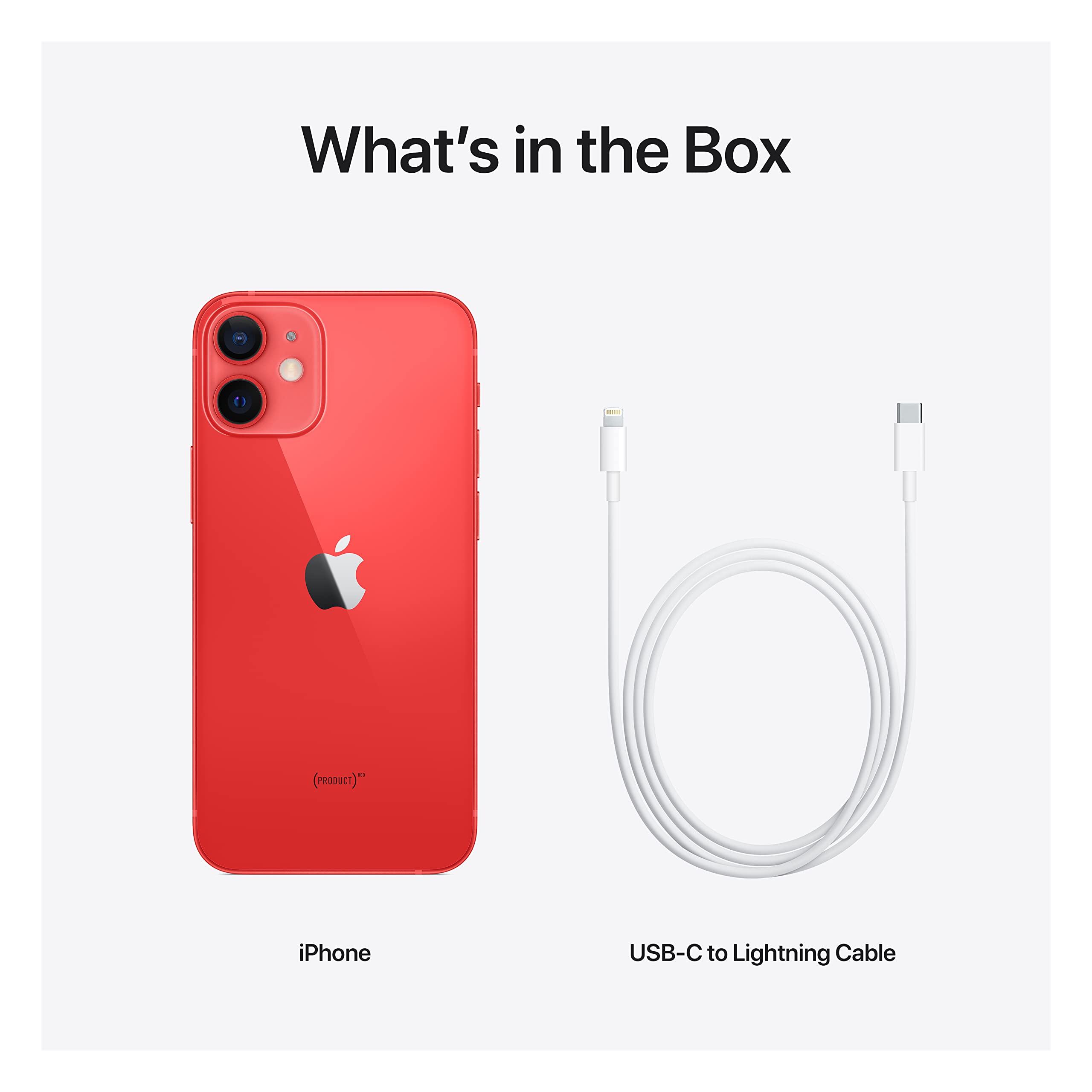 iPhone - アップル iPhone12 mini 128GB レッド au Apple iPhone 12 mini 赤 iPhone 12 Mini, 128GB, Red (Renewed