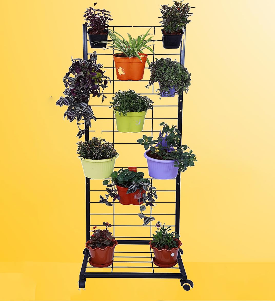 See full amazon price history chart for IRON LANDS GRID PANEL HANGING Stand Display Accessories Rack Indoor Outdoor Plant Pot Stand with Protective Base Premium Strong Flower Gamla Stand Shelf Rack for Garden Balcony Home Living Room Decor IRON LANDS GRID PANEL HANGING Stand Display Accessories Rack Indoor Outdoor Plant Pot Stand with Protective Base Premium Strong Flower Gamla Stand Shelf Rack for Garden Balcony Home Living Room Decor (B0CQMLQ9JN) Amazon Price History, Amazon Price Tracker