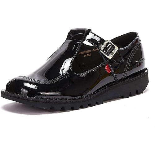 Kickers Women's Ankle Boots Leather School Shoes