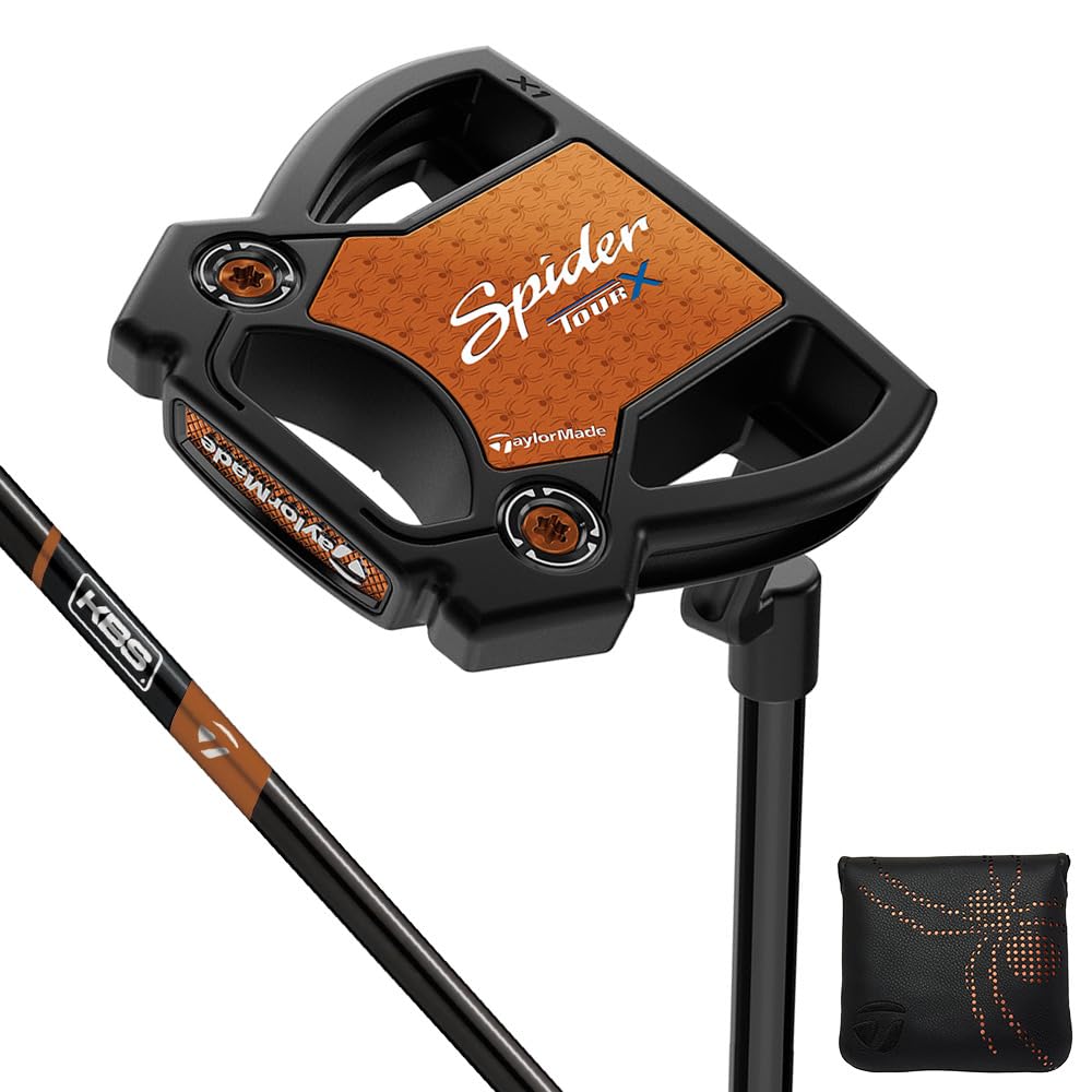 TaylorMade - Spider TOUR X ブラック パター クランクネック　34 日本正規品 TaylorMade テーラーメイド ゴルフ Spider TOUR X ブラック
