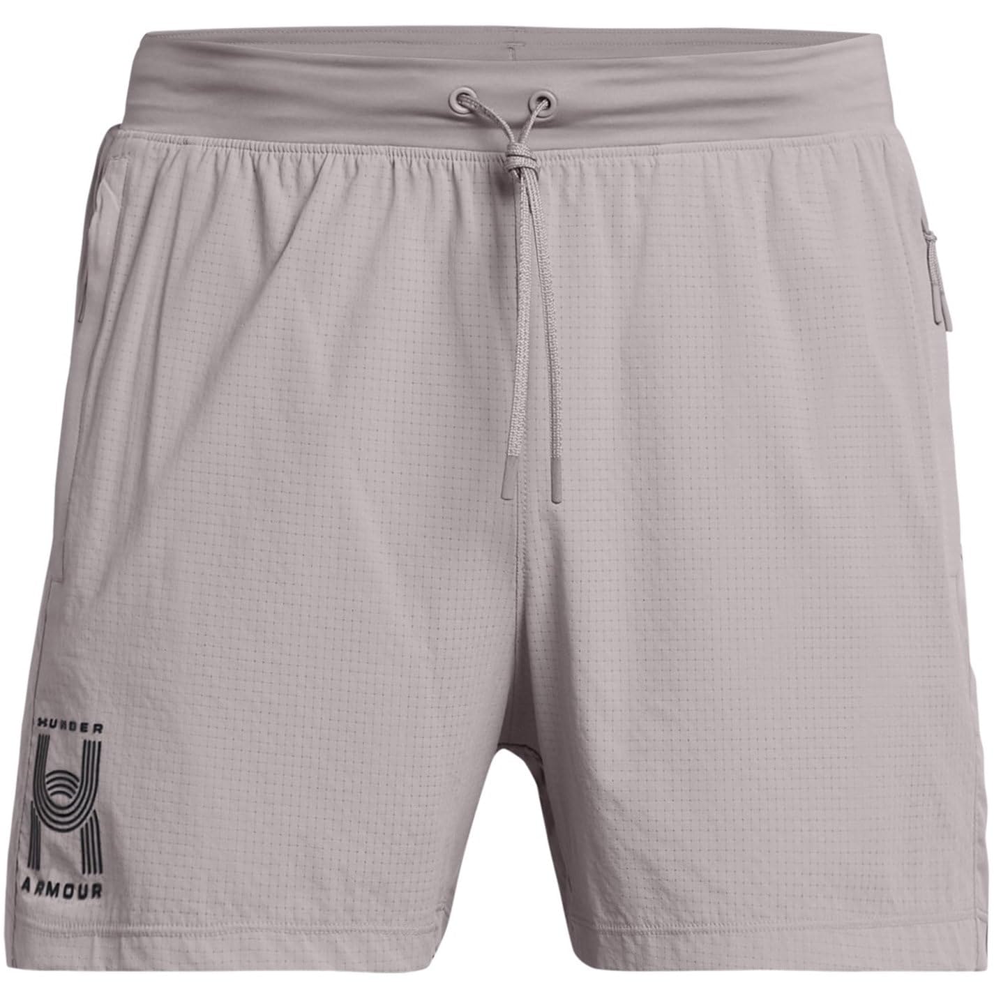Under Armour Herren Run Anywhere Short Laufbekleidung Laufshorts Tetra Gray - Grau L