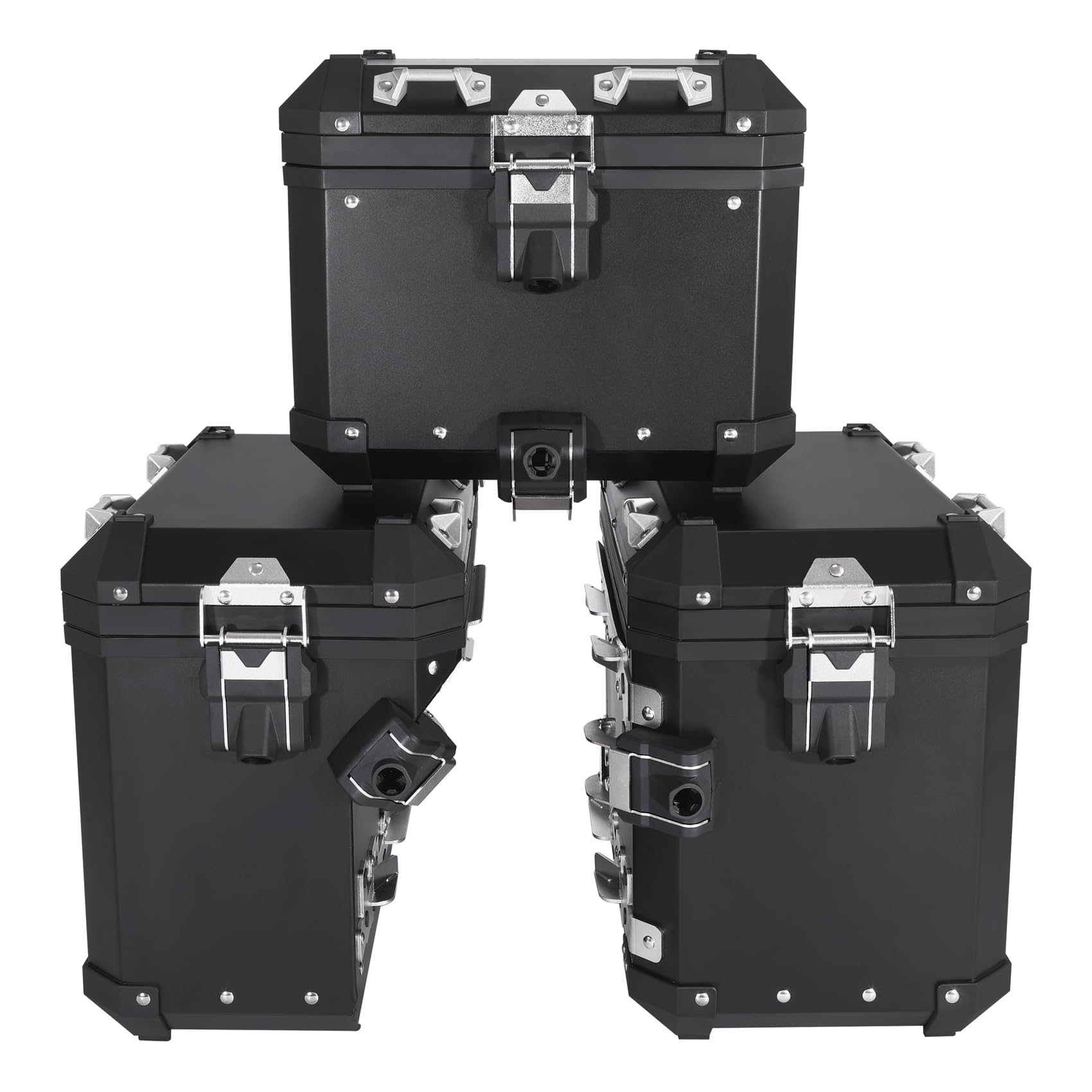 TCMT Bagażnik Top Box sakwy boczne pasuje do BMW R1200GS 2013-2018 R1250GS 2019-2024 F850GS 2017-2022 F900GS 2023-2025